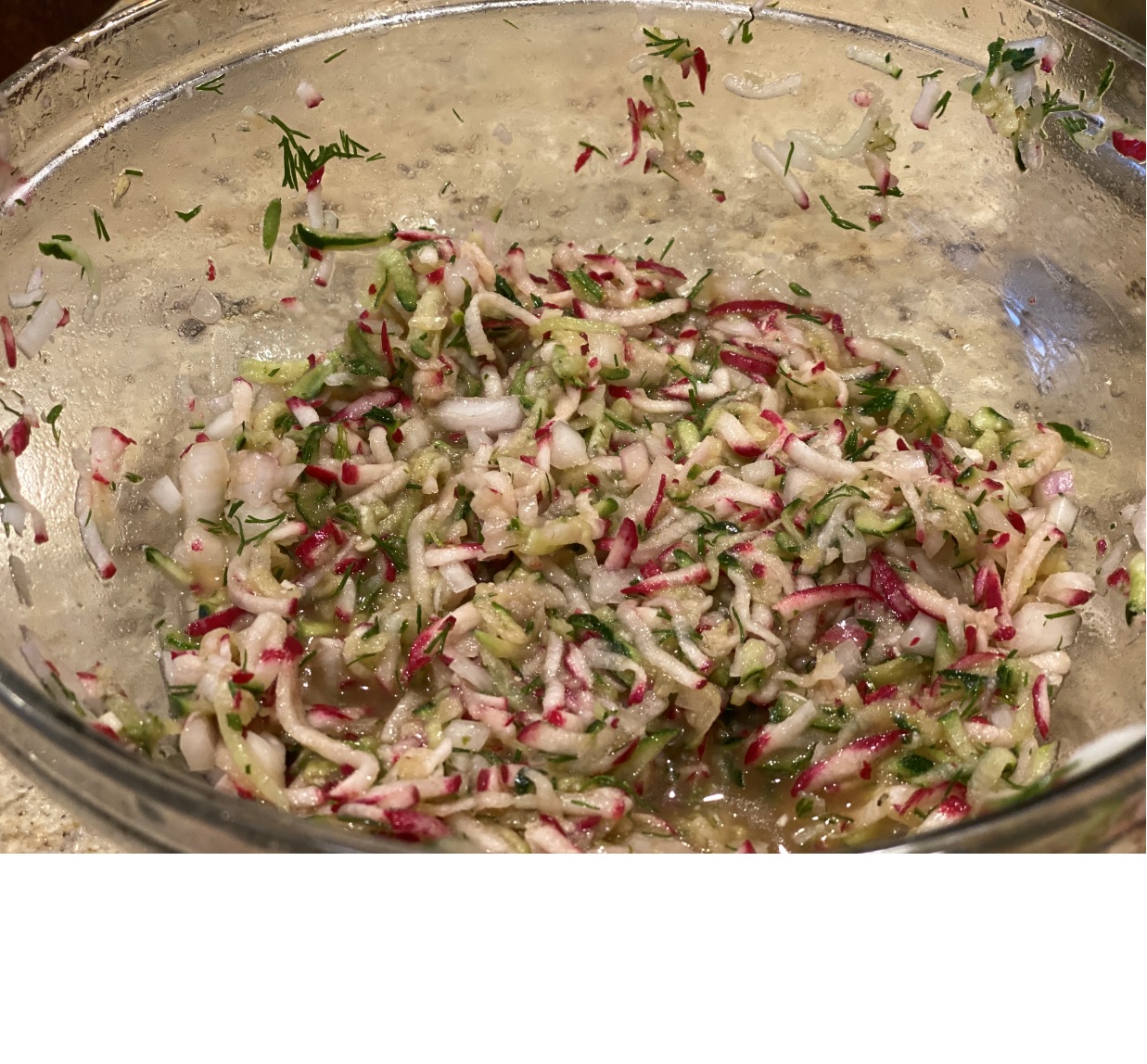 Cucumber Radish Salad